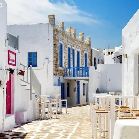 Вилла Naxos City Center Room Economy Quadruple Room Private Balcony City Views Naxos City